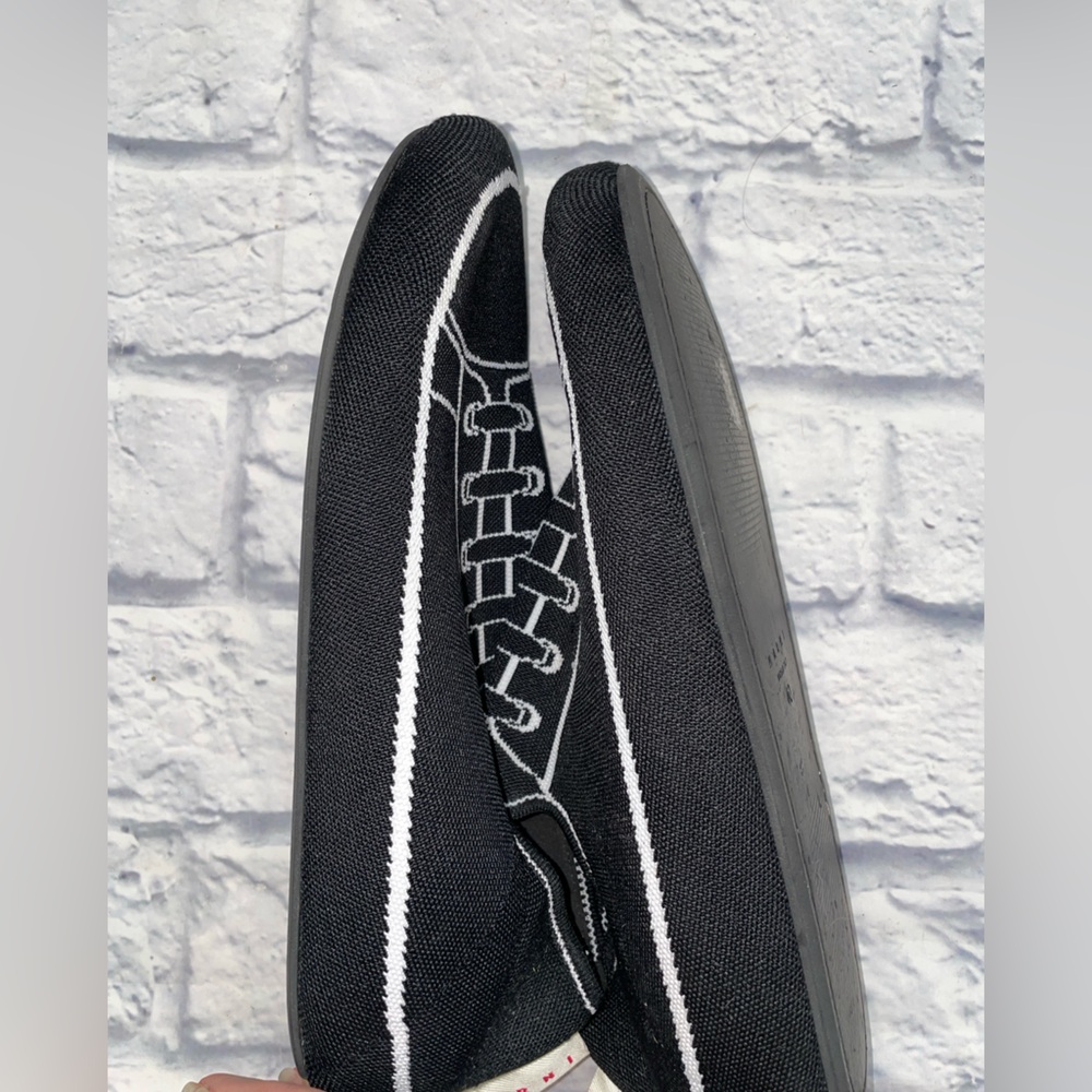 MARNI Intarsia Knit Printed Logo Sneakers Slip On Shoes EU 40 US Mens 7 Womens 9 - Picture 10 of 13